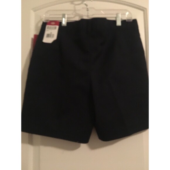 Dickies Girls Uniform Casual Shorts L-Pocket Classic Fit Pockets Size 20 Blue - Picture 5 of 7